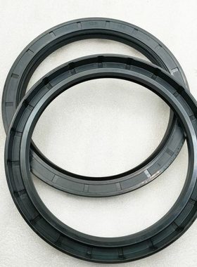 黑色丁晴双唇骨架油封  TC 80 85 110*132*15 10 7    104*134*13