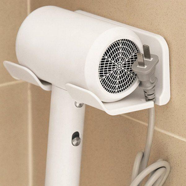 懒角落家用免打孔吹风机挂架壁挂式浴室风筒置物架电吹风壁挂支架,家庭/个人清洁工具,吹风机置物架,淘宝优惠券,粉丝福利购,淘宝优惠卷