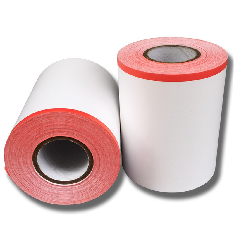 干洗店加厚水洗标 洗衣店u彩色打印标签 无纺布洗唛 专用水洗碳带