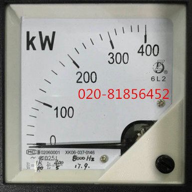 中频功率表6L2-400KW 400/5A 1000/100V 8000HZ 8KHZ