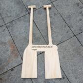 0.7 1.5米画水桨手摇龙舟老式 桨加厚儿童表演道具全套实木船桨