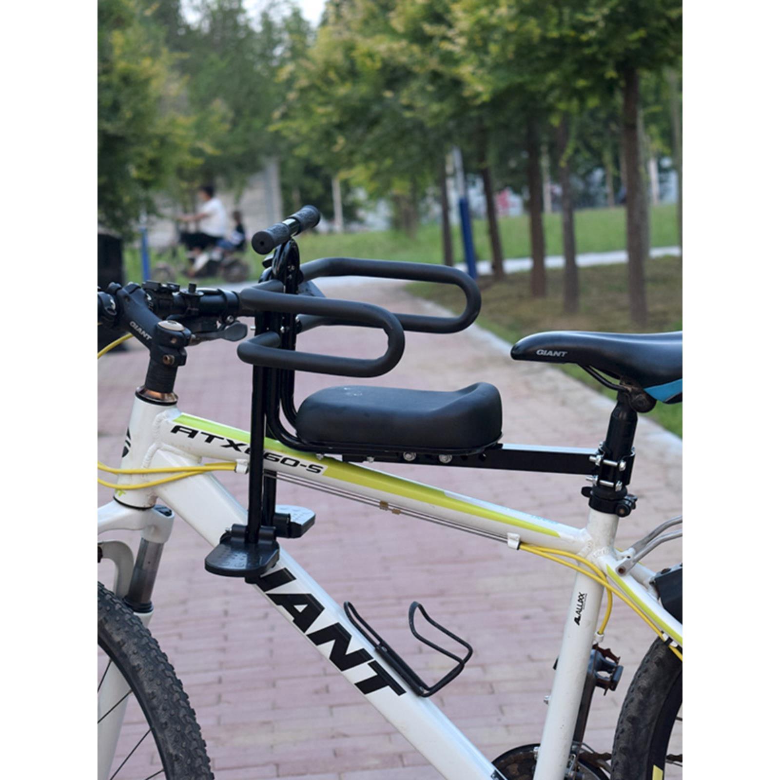 山地自行车儿童座椅前快速释放传输公路自行车自行车婴儿座椅自行