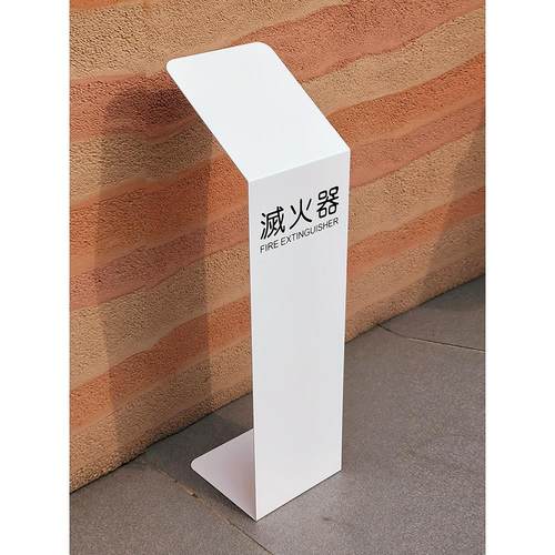 白色简约灭火器箱子不锈钢灭火器箱单祇装消防栓柜箱装饰遮挡板