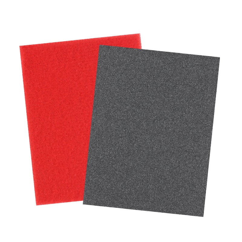 植绒海绵砂块汽车漆面抛光打磨神器模型车用干磨机气磨机砂纸磨片