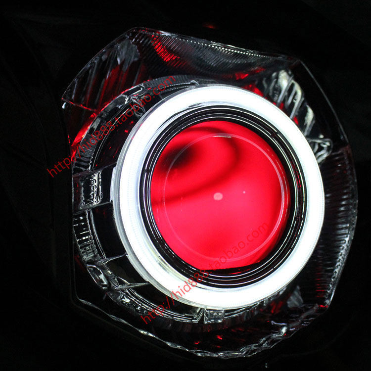 适用于本田幻影150大灯总成 双光Q5透镜双天使眼氙气灯 战神 LED