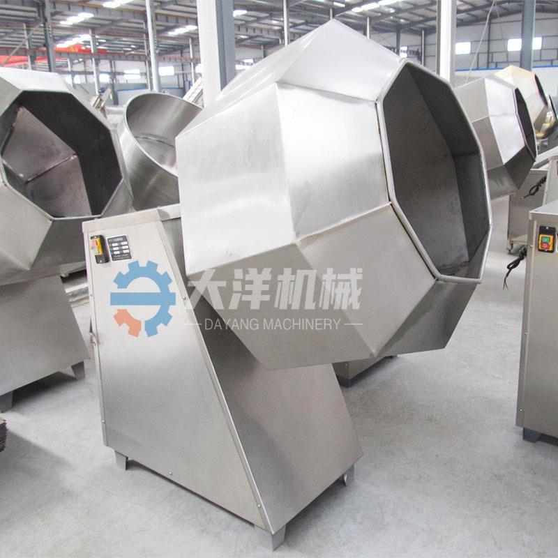 商用BL800型八角调味机自动出料无死角大型鸡块拌料设备裹粉机