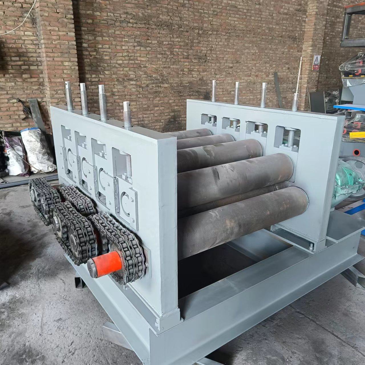 国华20厚钢板校平机金属卷材开平机重型整平机中厚冷板校平设备,五金/工具,调直机,淘宝优惠券,粉丝福利购,淘宝优惠卷