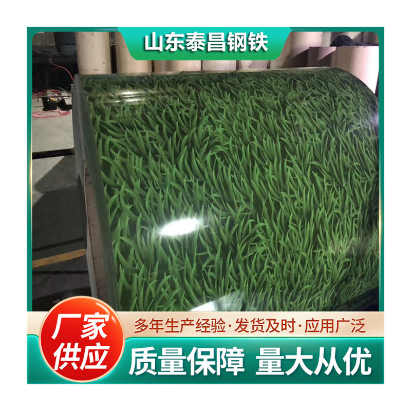 现货供应小草印花彩涂卷镀铝锌厚板彩钢板压型彩钢瓦,基础建材,屋顶装饰瓦,淘宝优惠券,粉丝福利购,淘宝优惠卷