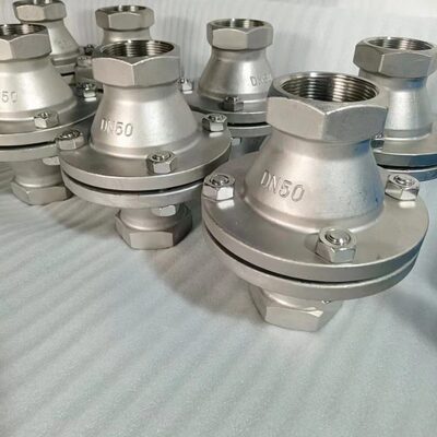 国标不锈钢内螺纹阻火器GZW-1型  管道丝扣阻火器 燃气管道阻火器