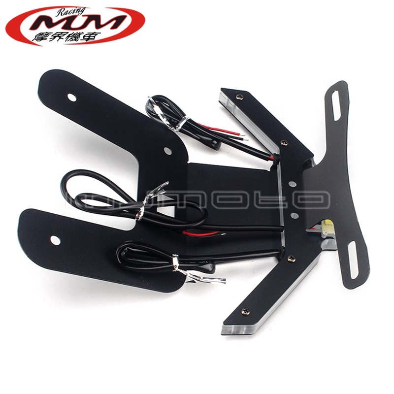 适用于雅马哈YZF-R25 R3摩托车改装配件短尾后车牌架牌照架转向灯