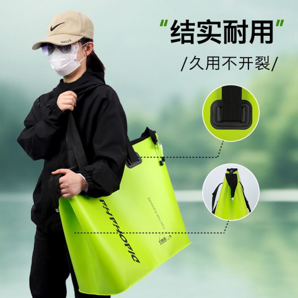 新款钓鱼包渔具包鱼护袋鱼护桶便携加厚大容量收纳包多功能钓椅包