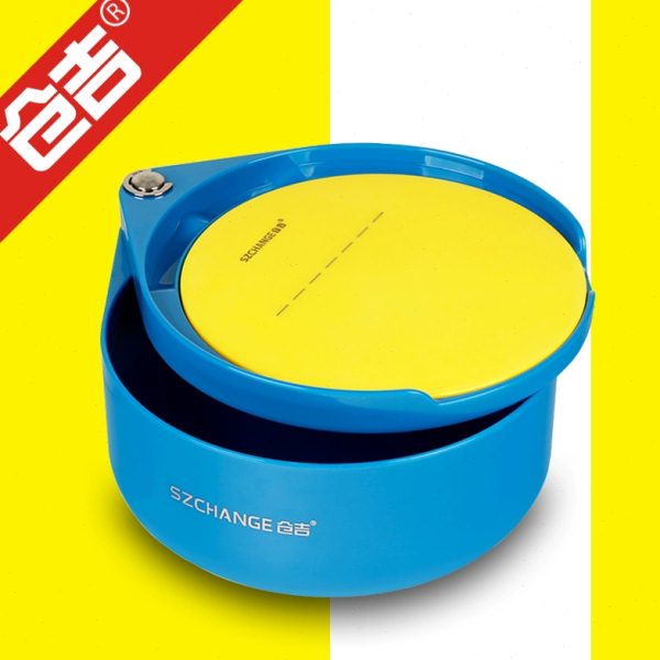 饵料盒强磁拉饵盘通用竞技黑坑多功能钓鱼饵料开饵盆渔具双层