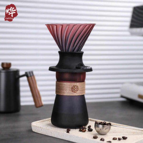 咖啡聪明杯 聪明滤杯手冲咖啡滴滤开关焖蒸操作萃取浸泡茶设备