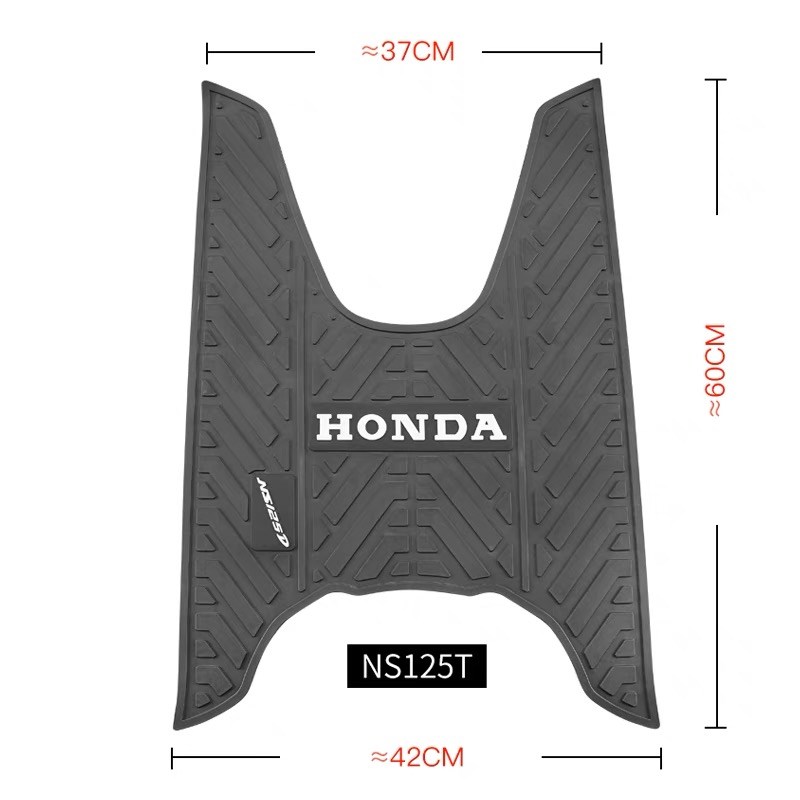 适用新大洲本田NS125D/T脚踏胶DIOU+/SDH125T-38踏板摩托脚垫防水
