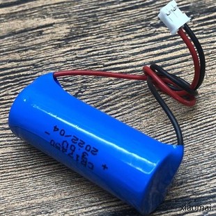 智能刷卡自来水表3v电池CR17450通用型插卡水表烟感器一次性电池