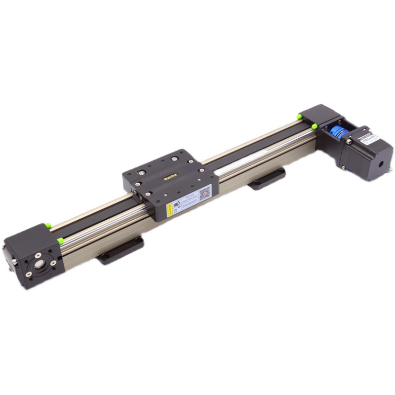 45同步带滑台模组单轴直线导轨皮带行程配57步进电机往复运动伺服