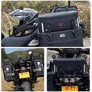 库吉马边包摩托车铝合金边箱扩展包春风水鸟储物包摩旅快拆防水包