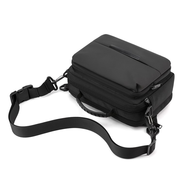 日系简约单肩包男士休闲横款斜挎包防水潮流相机包商务邮差包胸包