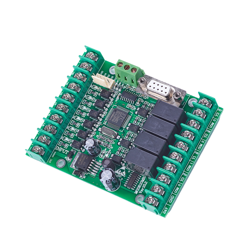 PLC FX1N 2N 10MR10MT 6MR国产PLC 工控板 51单片机控制板