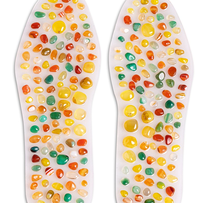 鞋垫足底按摩垫足疗鞋垫穴位家用脚底按摩垫指压板足底脚垫按摩器