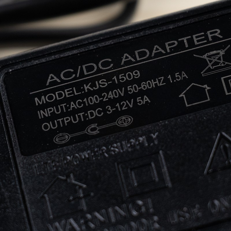 3~12V24V可调电压电源适配器120W电机灯具直流供电电机调速变压器