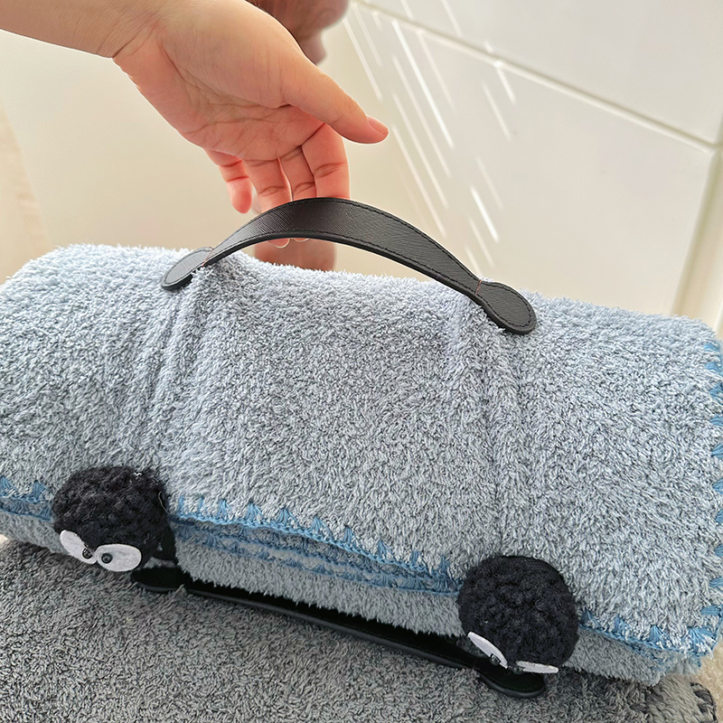 手提小毛毯午睡办公室午休珊瑚绒毯空调毯沙发毯宿舍盖腿披肩毯子