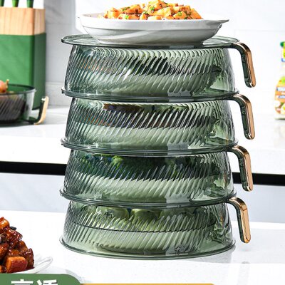 保温菜罩多层家用神器餐桌罩剩菜收纳架食物饭菜防尘遮尘桌罩子