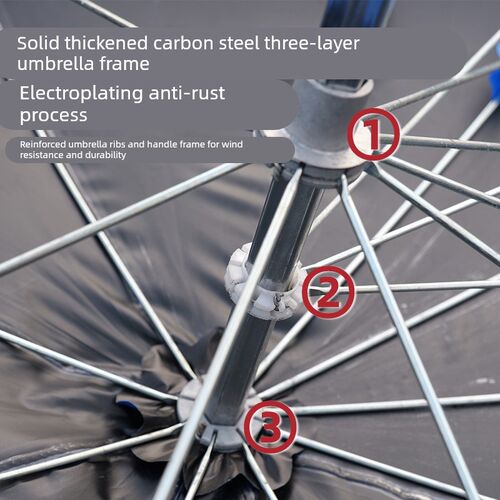 载重王专用加大电动车伞雨伞摩的折叠晴雨S棚抗风加长加固