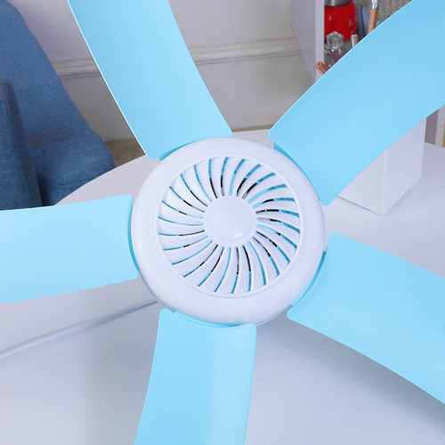 家用大号吊扇蚊帐静音电s风扇宿舍卧室床上小吊扇迷你型微风大风