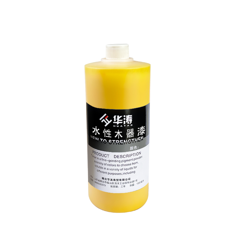 华涛家具维修材料木器水性修色膏修补漆毛笔描色水性油膏1000毫升