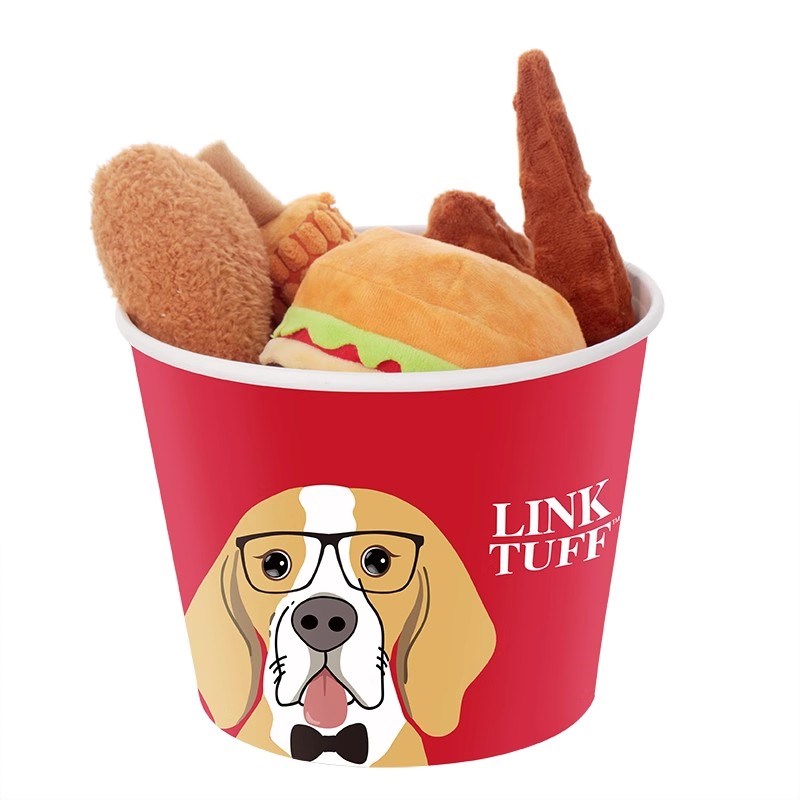 狗狗发声玩具毛绒玩具耐咬磨牙解闷神器小狗猫咪中小型犬礼物套装