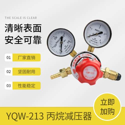 上海减压器YQW-2130.16*2.5MPa牌丙烷减压器减压阀