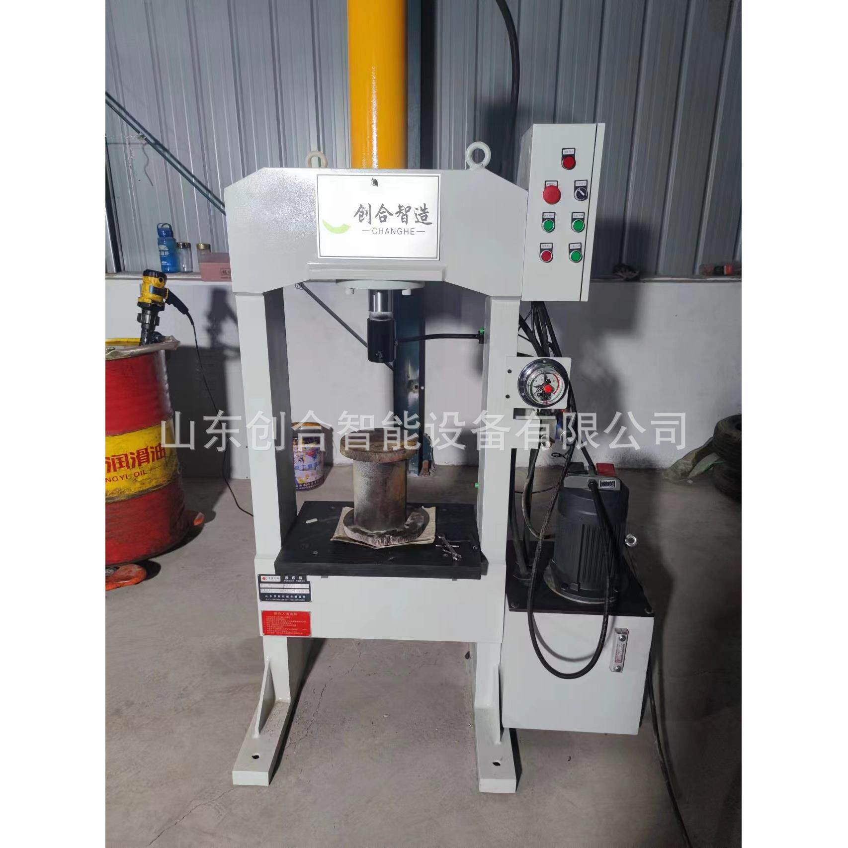 30吨龙门油压机可上下调节弹簧压装定子入壳双柱压力机