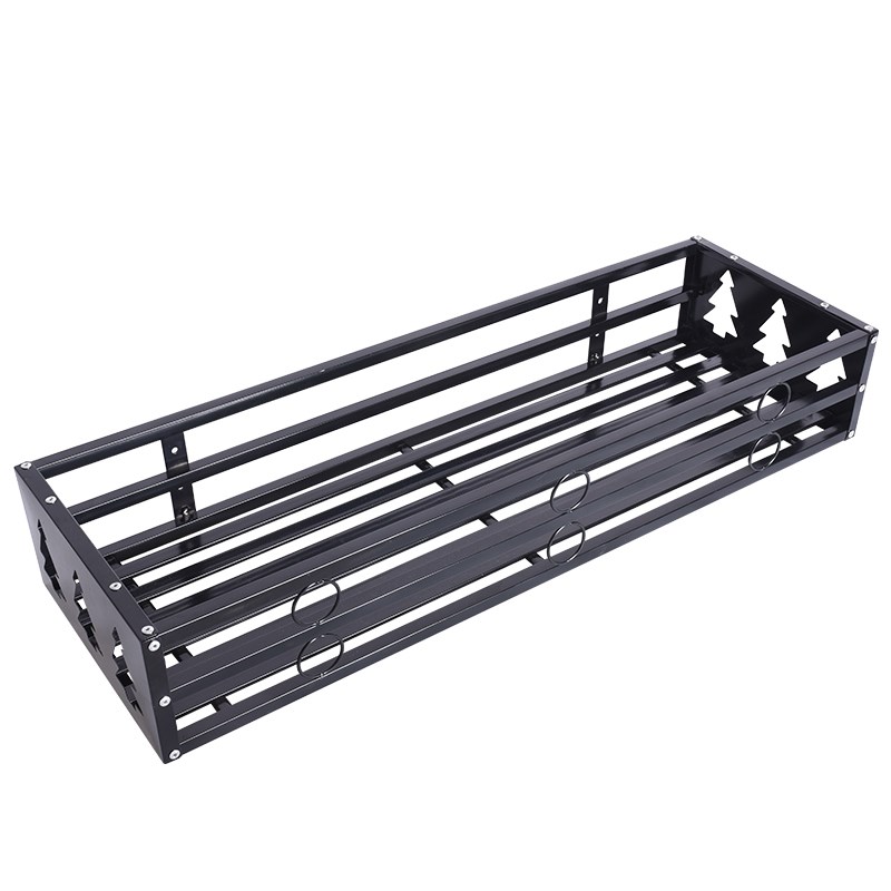 不锈钢阳台护栏花架子悬挂窗台花盆挂架栏杆花架墙壁上挂式置物架