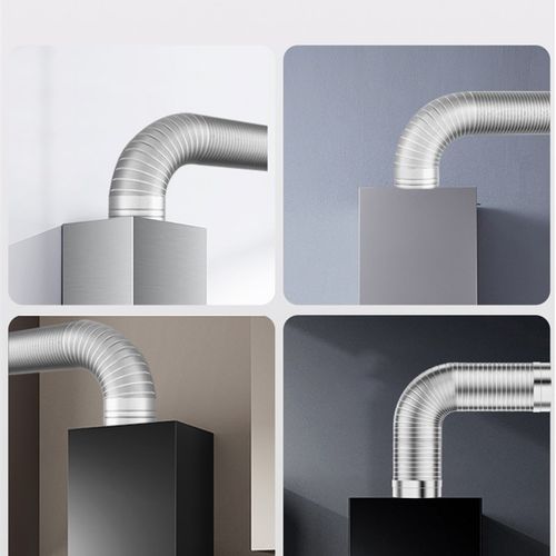 油烟机排风管吸油机金属排烟管304不锈钢工厂机器排气管通风管子