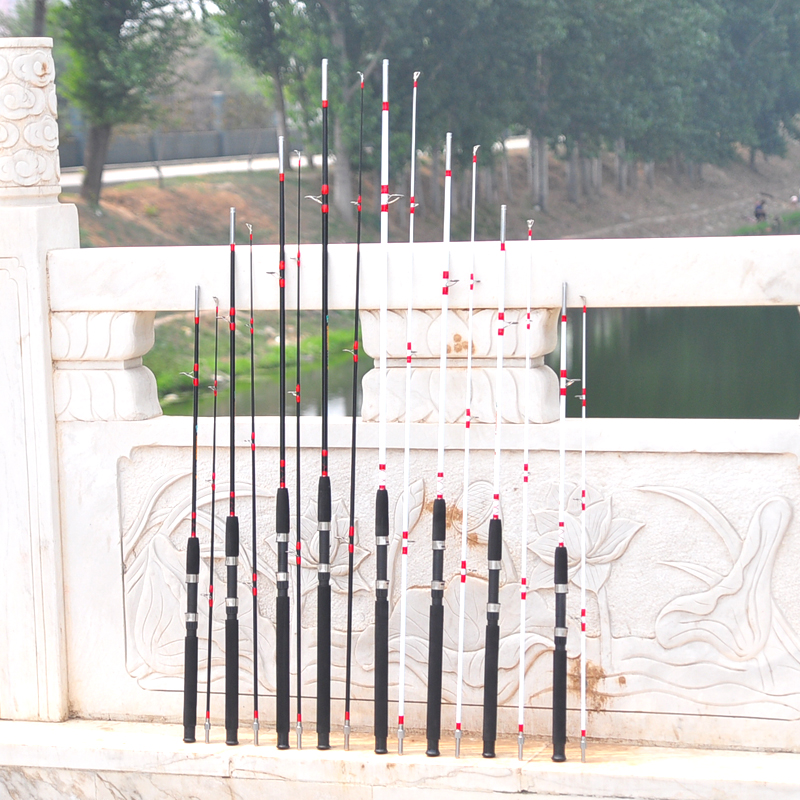 瑕疵库存处理实心玻璃钢路亚竿超硬直柄鱼竿渔具海竿接口海竿锚竿