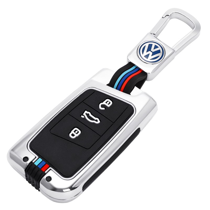 大众21款新迈腾B8汽车钥匙套2022款帕萨特CC钥匙包壳扣蔚揽钥匙套