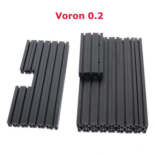 Voron0.2已攻丝全套铝合金型材 V0.2铝合金型材1515外框支架框架