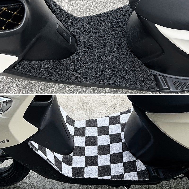 适用于摩托车雅马哈巧格i125巧格iPLUS脚垫防水防滑PVC脚踏垫