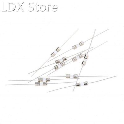 10PCS 3.6*10 Glass Tube Fuse Fast Blow 250V 0.5A 1A 1.5A 2A