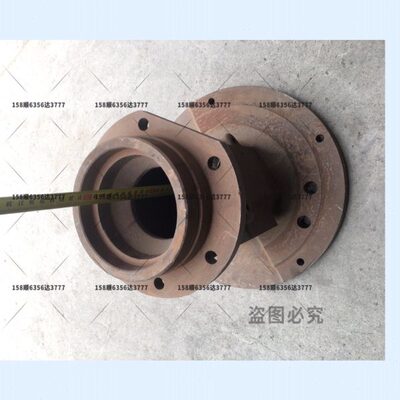 时风单缸四轮原厂配件 时风拖拉机十档0.96轮距全浮铁套管