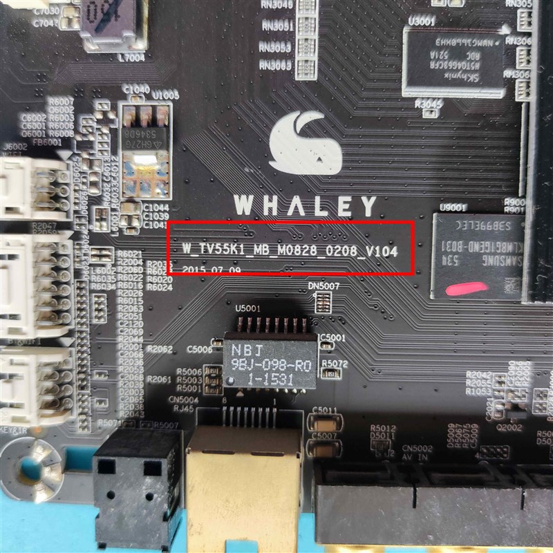 微鲸WTV43/55K1J 55G350 65D2UT主板W_TV55K1_MB_M0828_0208_V105