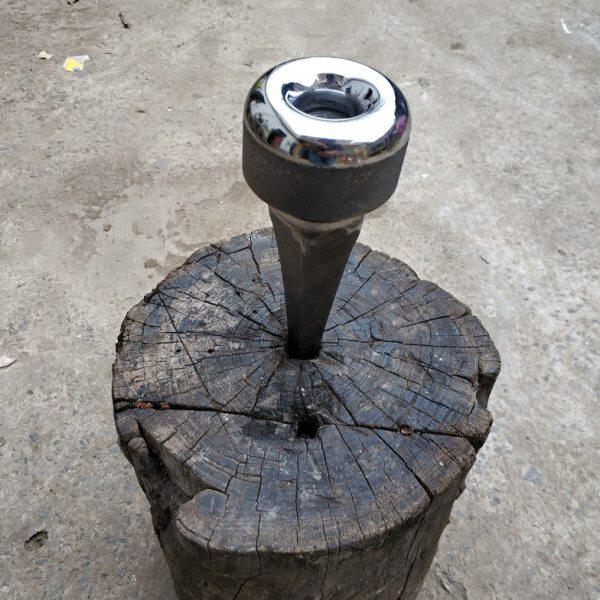 手工锻打环形砧铁砧容器锻造凹坑窝型水壶铁碗音钵器皿制作工具