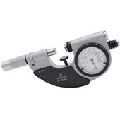 青量快速杠杆卡规283 杠杆千分尺0 000外径带表式 50mm卡表