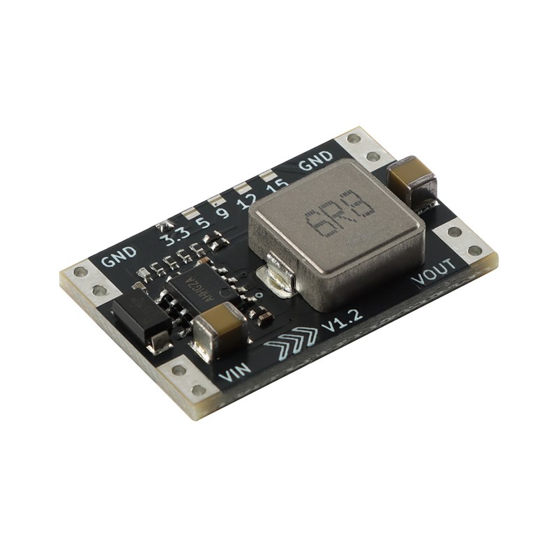 DC-DC降压电源板输入5~30V转3.3V5V9V12V15V24V 5A大电流降压模块