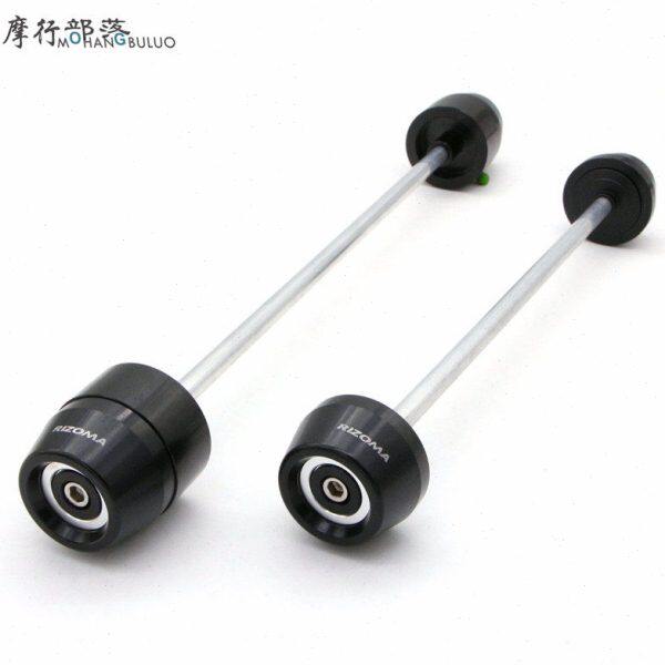 适用阿普利亚/Aprilia MANA850/SHIVER750 改装CNC前后轮防摔配件