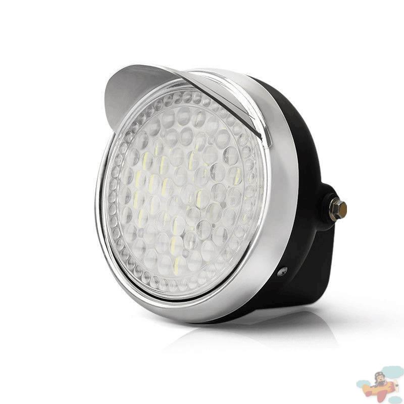 电动车灯超亮强光机车灯泡led前大灯三轮车灯总成12v60v72v通用