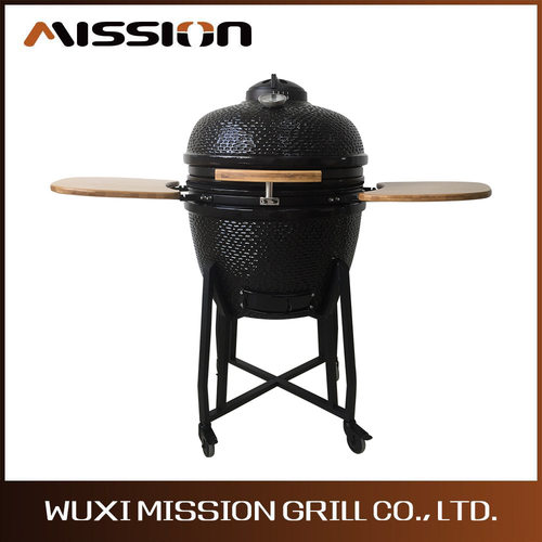 工厂直销美式蛋形陶瓷烧烤炉 户外BBQ 易清洁 携带方便