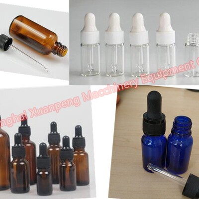 全自动精华液滴剂香薰灌装旋盖机精油灌装机滴管瓶灌装生产线