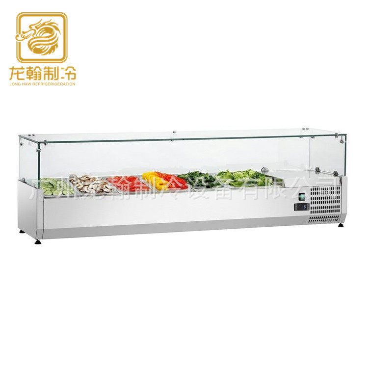 广州厂家直销 桌上型披萨柜 不锈钢沙拉台 小型沙拉台 台式冷藏柜,商业/办公家具,冷藏展示柜,淘宝优惠券,粉丝福利购,淘宝优惠卷